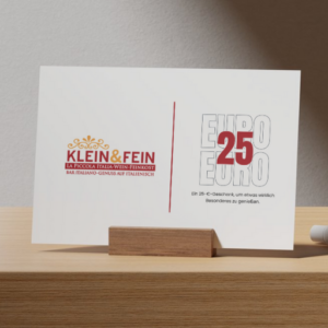 Gutschein 25 Euro